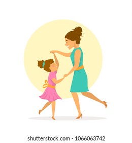 Mom Dancing Stock Illustrations Images Vectors Shutterstock