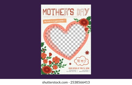Mother Day Flyer. Happy Mother Day, Social media stories templates. Vector illustration for mobile apps, banner design.