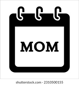 Mother Day Icon , Vector Graphics