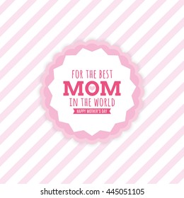 Mother Day label