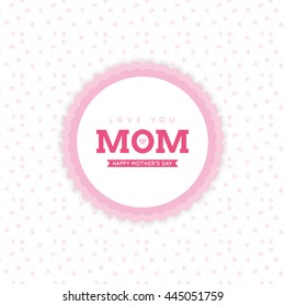 Mother Day label
