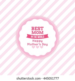 Mother Day label