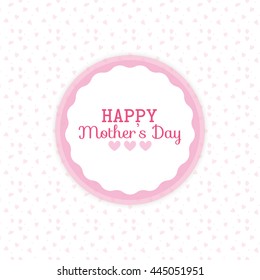 Mother Day label