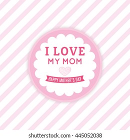 Mother Day label