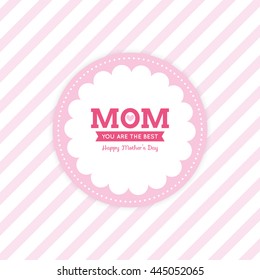 Mother Day label