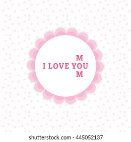 Mother Day label