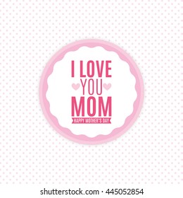 Mother Day label