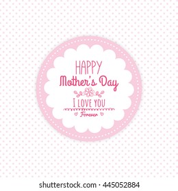 Mother Day label