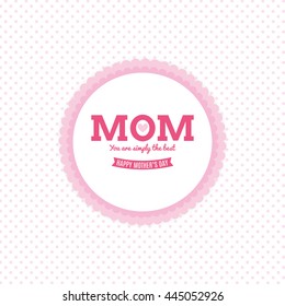 Mother Day label