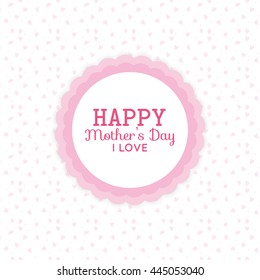 Mother Day label