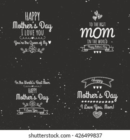 Mother Day labels