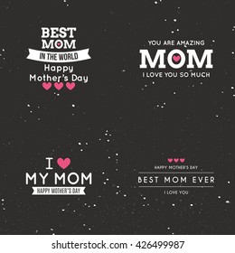Mother Day labels