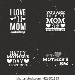 Mother Day labels