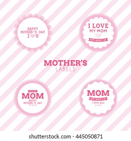 Mother Day labels
