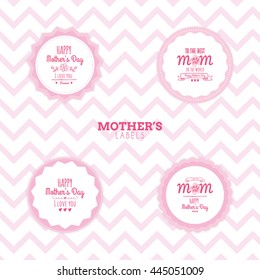Mother Day labels