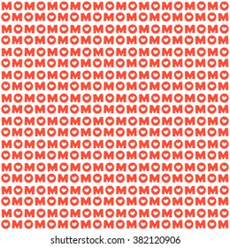 Mother day pattern.Greeting card design for Mother's Day.Vector royalty free stock illustration for greeting card, ad, promotion, poster, flier, blog, article, social media, marketing