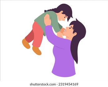 Mother day People Character illustration
