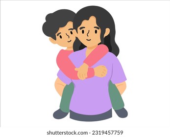 Mother day People Character illustration