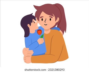 Mother day People Character illustration