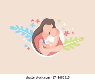 Mother Day Special flat illustration
Mother's day card, background