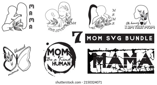 mother day SVG bundle set