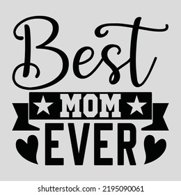 Mother day svg t-shirt design 
