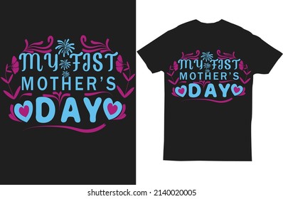 Mother Day T Shirt Design Vector
