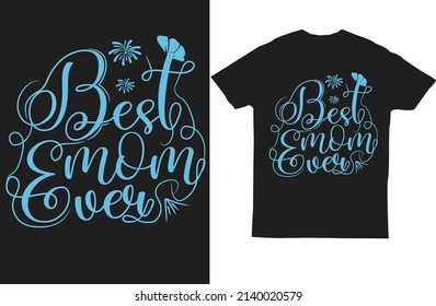 Mother Day T Shirt Design Vector