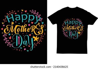 Mother Day T Shirt Design Vector