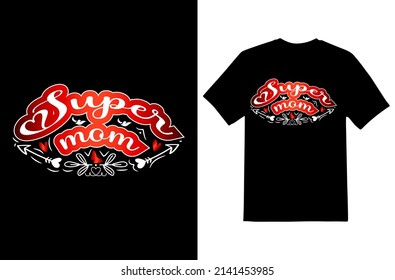 Mother Day T Shirt Design Vector 