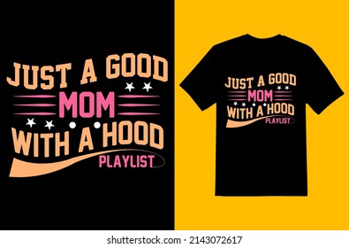Mother Day T shirt Design Template
