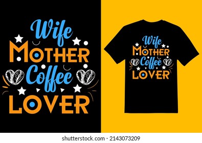 Mother Day T shirt Design Template