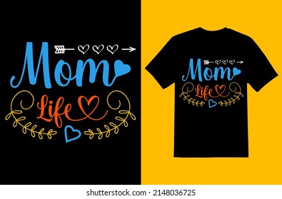 Mother day t shirt design eps file