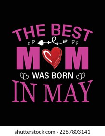 Mother day t shirt design