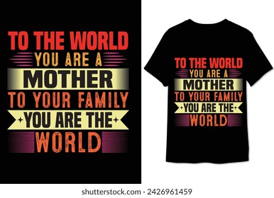 mother day t shirt design