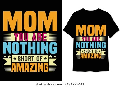 mother day t shirt design colorful graphic tshirt mom t shirt