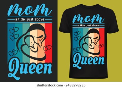 Mother day t shirt design