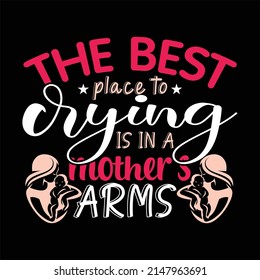 Mother day t-shirt vector template