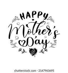 Mother day t-shirt vector template