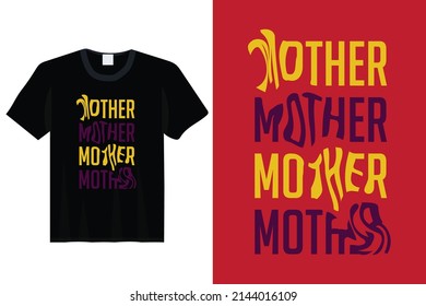 Madre, camiseta de tipografía del Día de la Madre 