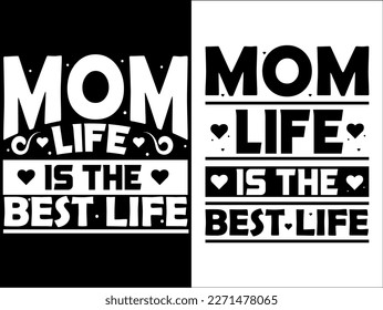 Diseño de camisetas de la tipografía del Día de la Madre