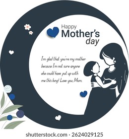 Mother day vector concept 5. Father daya graphic . Mother day vector. Happy mother day.