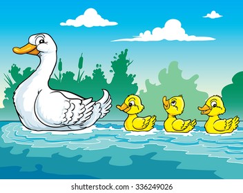 Duck Swimming Images, Stock Photos & Vectors  Shutterstock