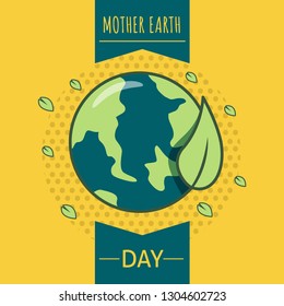 Mother Earth Day Illustration