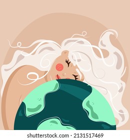 Mother earth who loves all living beings