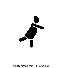 Mother, exercise, practice icon. Element of maternity icon. Premium quality graphic design icon. Signs and symbols collection icon for websites, web design, mobile app