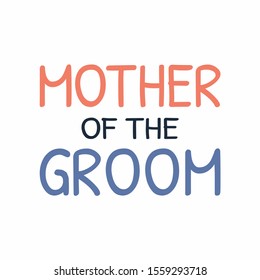 Mother of the groom gifts from son for wedding Ceremony. Handwriting style