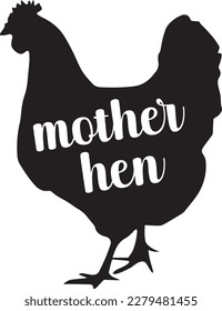 Mother Hen print ready file