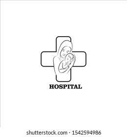 Download Newborn Baby Mother Nurse Stock Vectors, Images & Vector ...