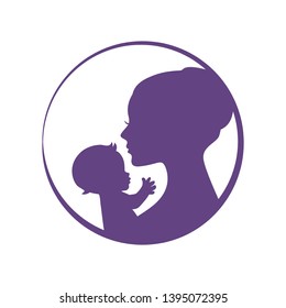 12,826 Mother children profile Images, Stock Photos & Vectors ...